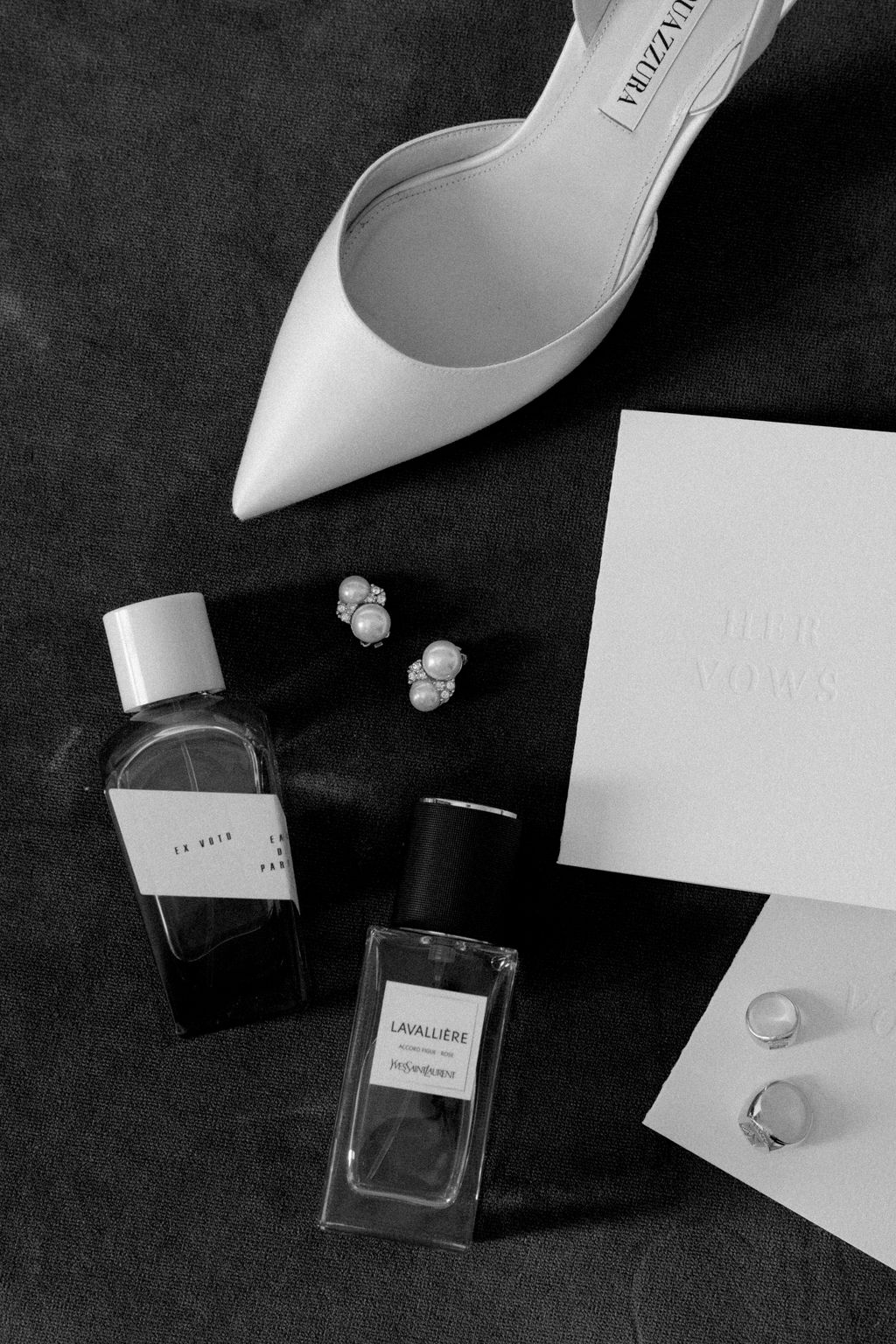 “For my wedding scent I wore Lavallière from Yves Saint Laurent chosen partly because of how close the name is to mine...