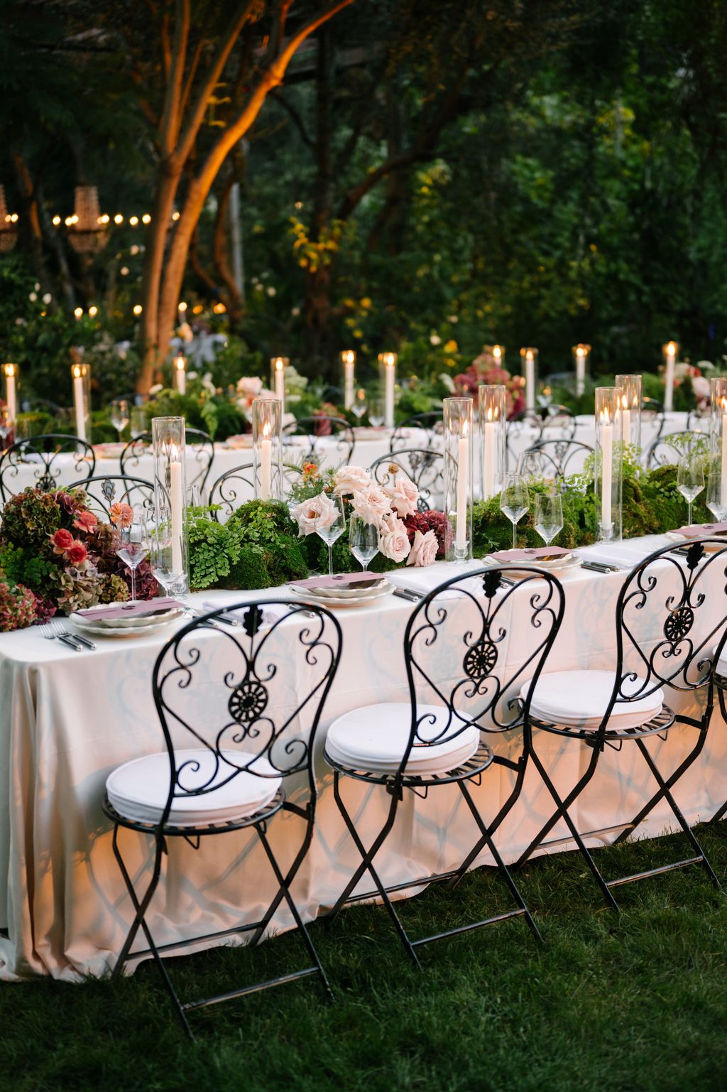 My wedding planner Melissa Andre did an amazing job on the tables they were magical.