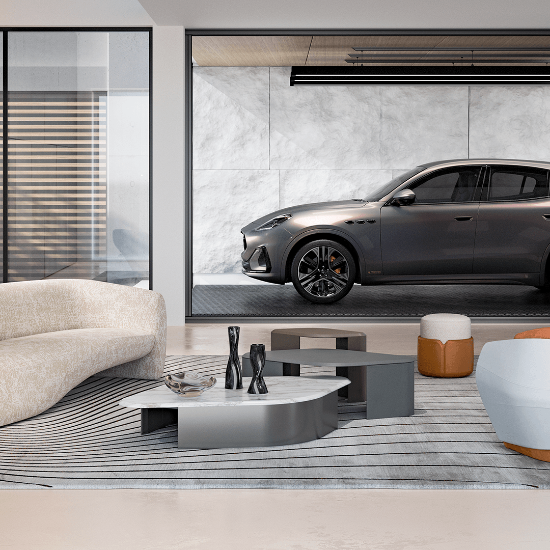 “Rolling Tailoring”: Maserati and Giorgetti Drive Italian Craftsmanship into the Future at Milan Design Week
